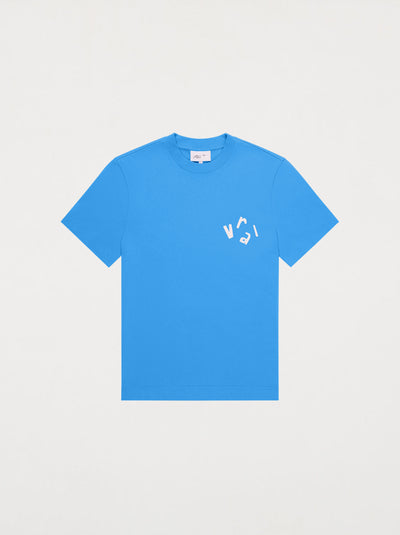 T-shirt unisexe VRAI bleu azur