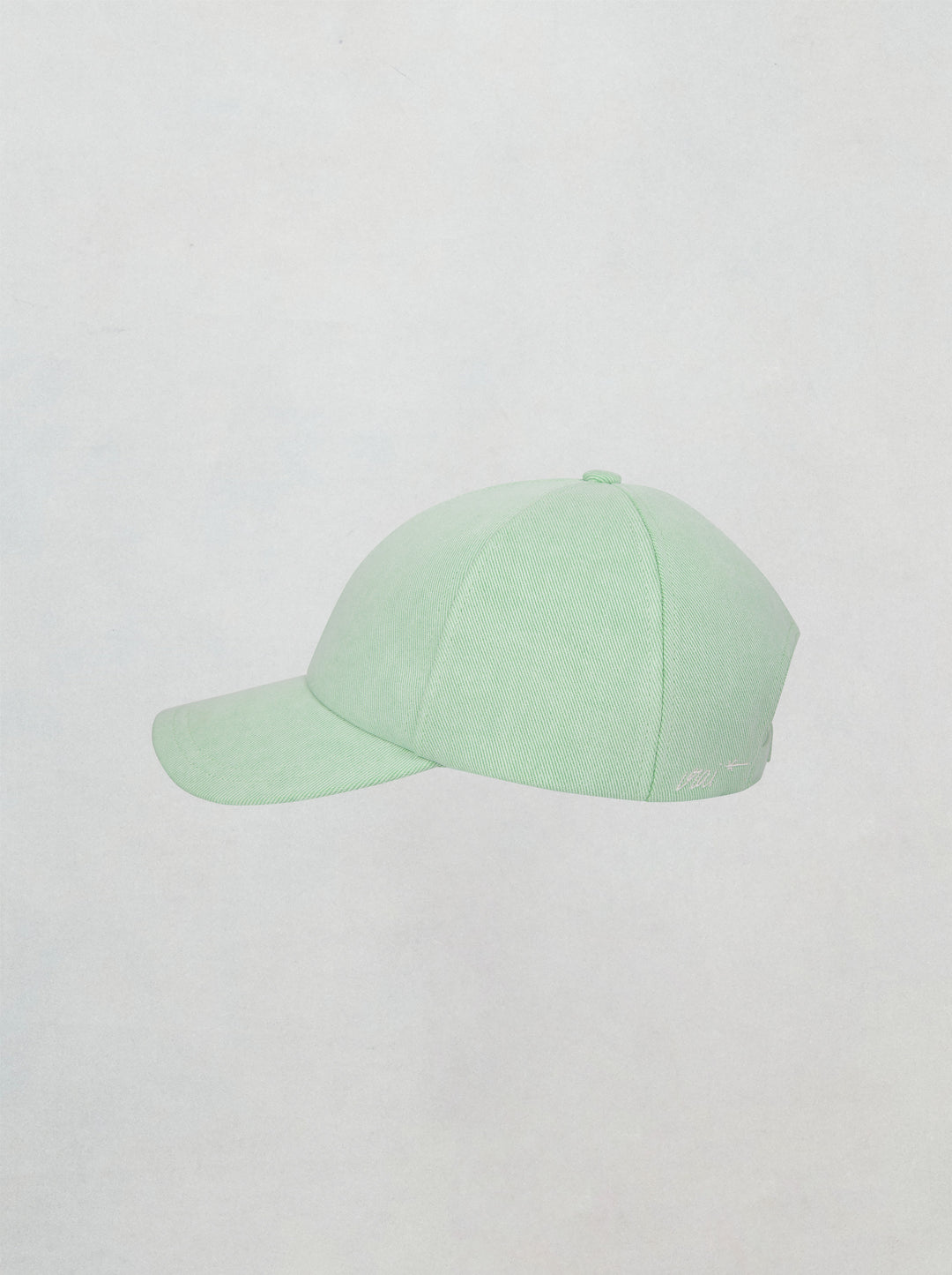 Casquette L'ATELIER vert d'eau