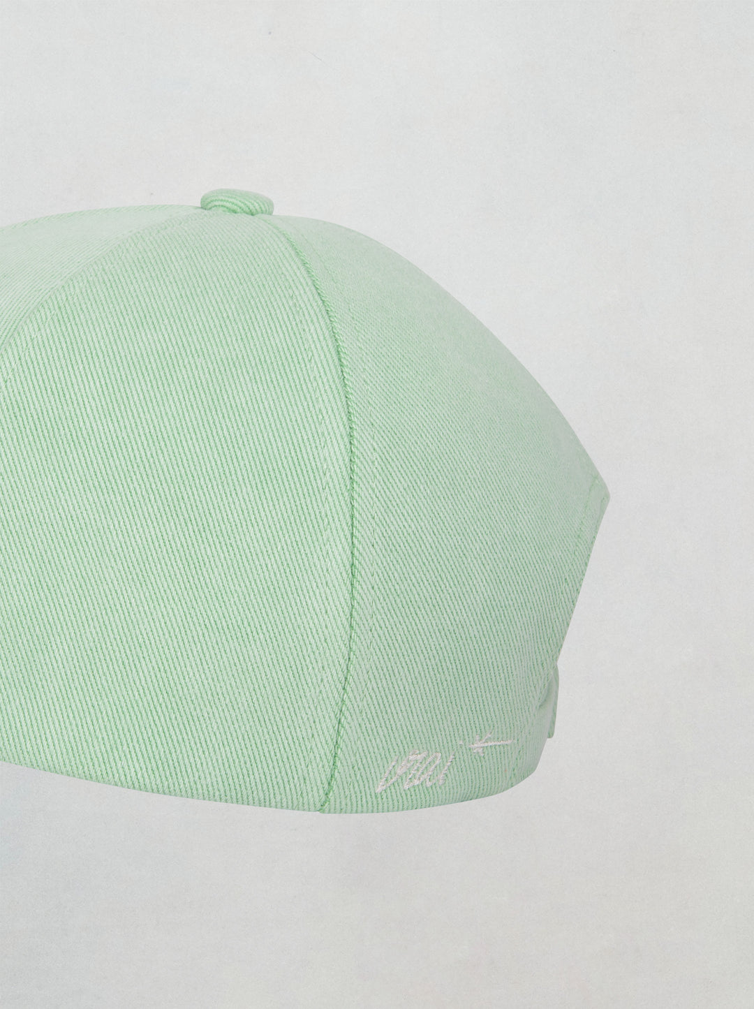 Casquette L'ATELIER vert d'eau