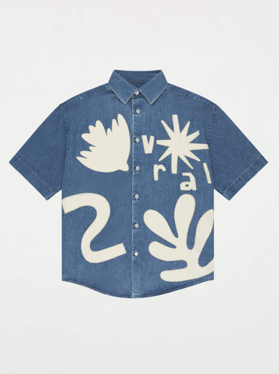 Chemise unisexe FORMES manches courtes