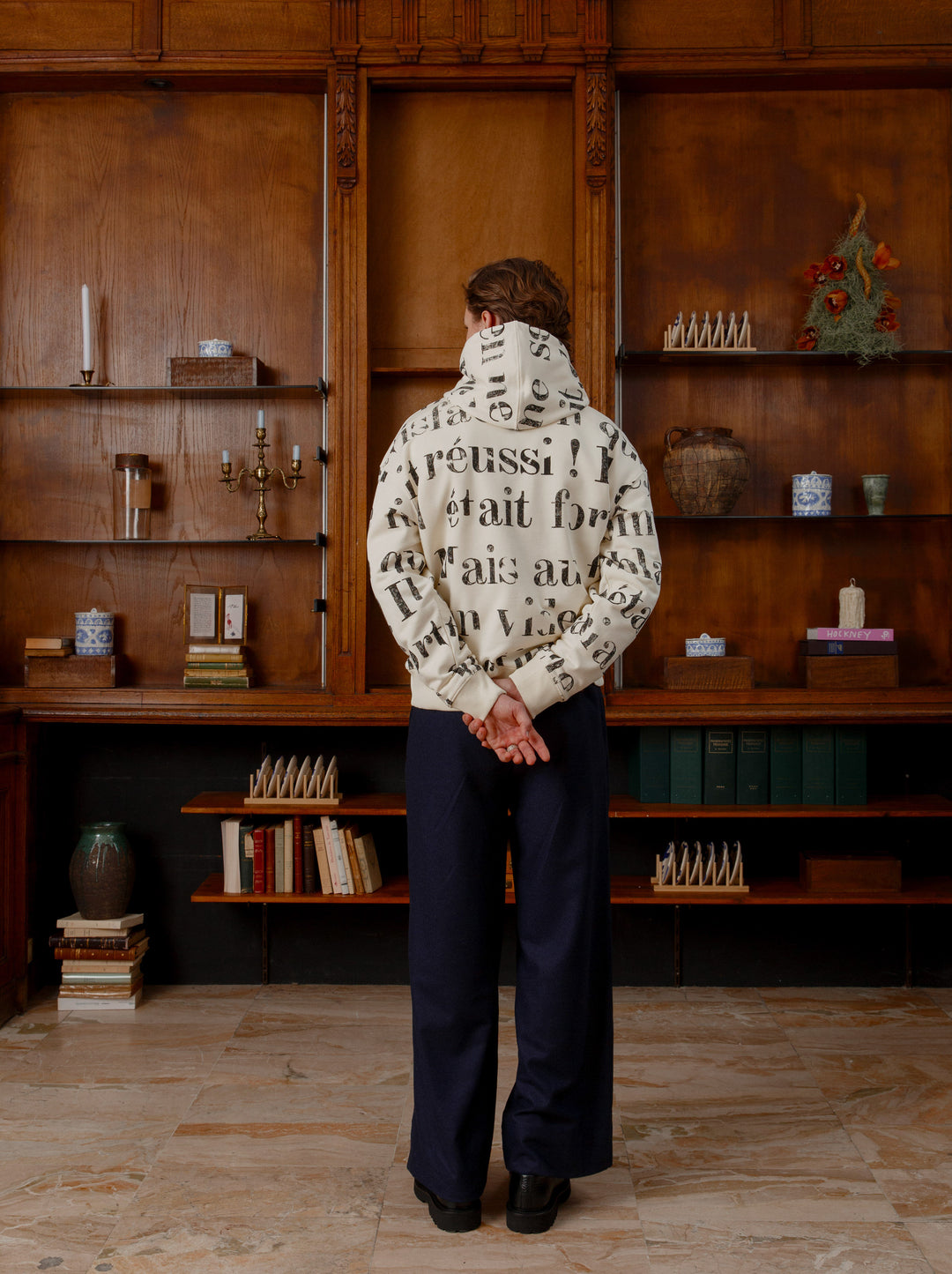 Sweat à capuche unisexe LIVRE OUVERT