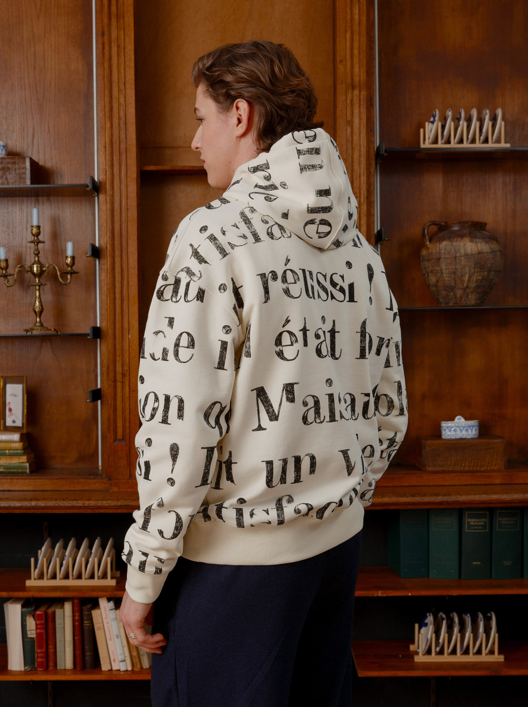 Sweat à capuche unisexe LIVRE OUVERT