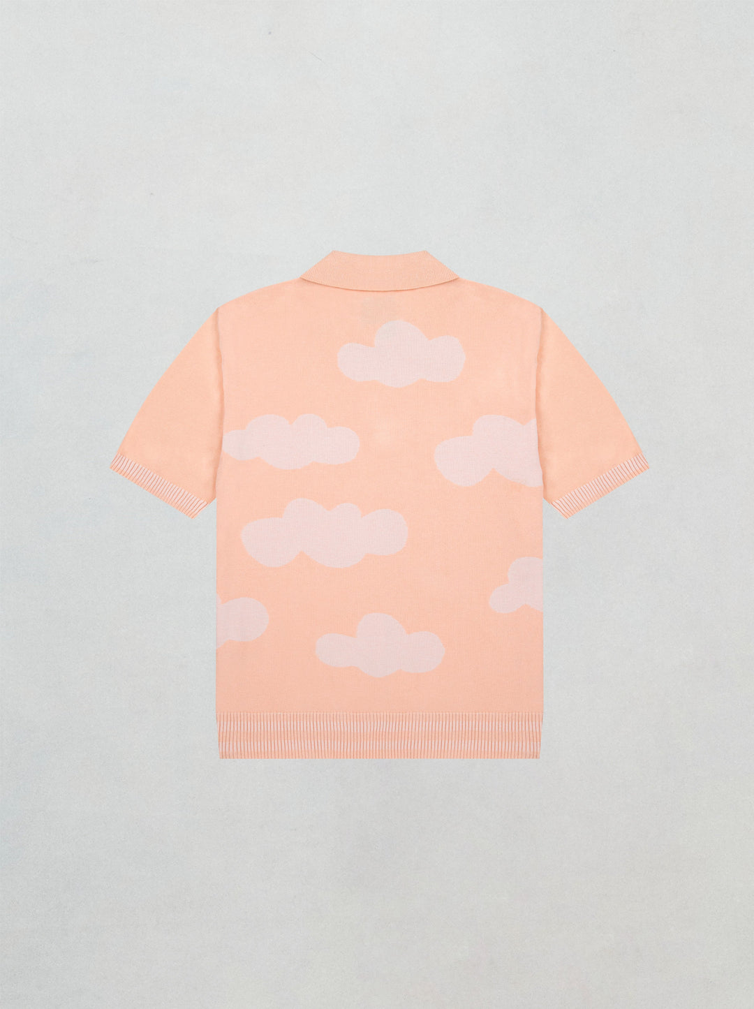 Polo unisexe NUAGES abricot