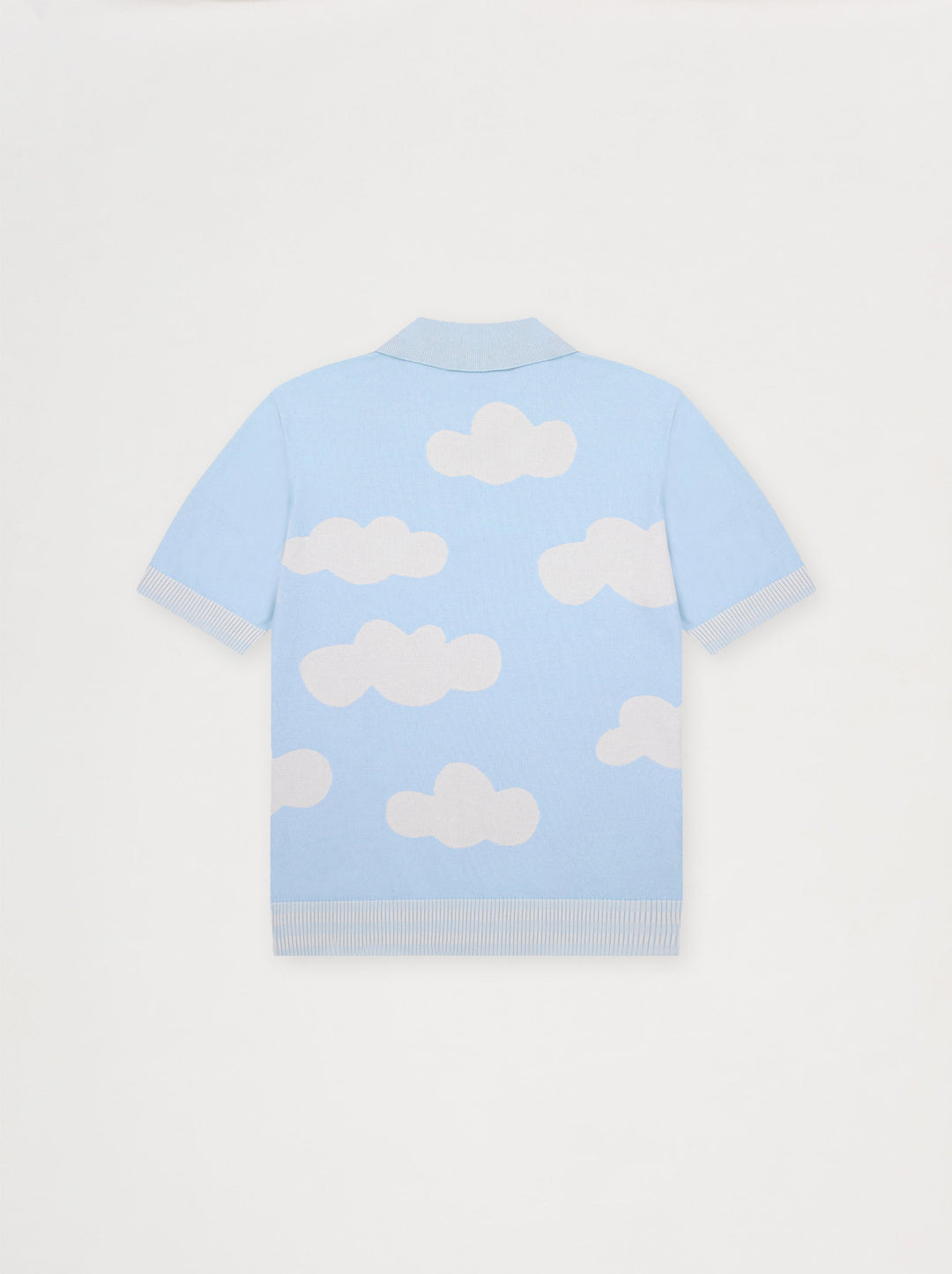 Polo unisexe NUAGES ciel