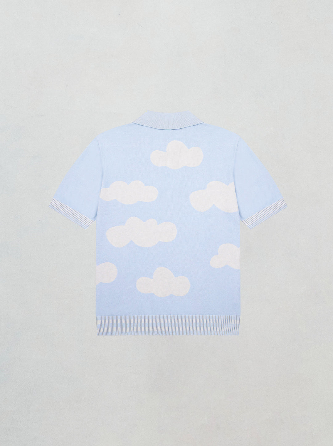 Polo unisexe NUAGES ciel