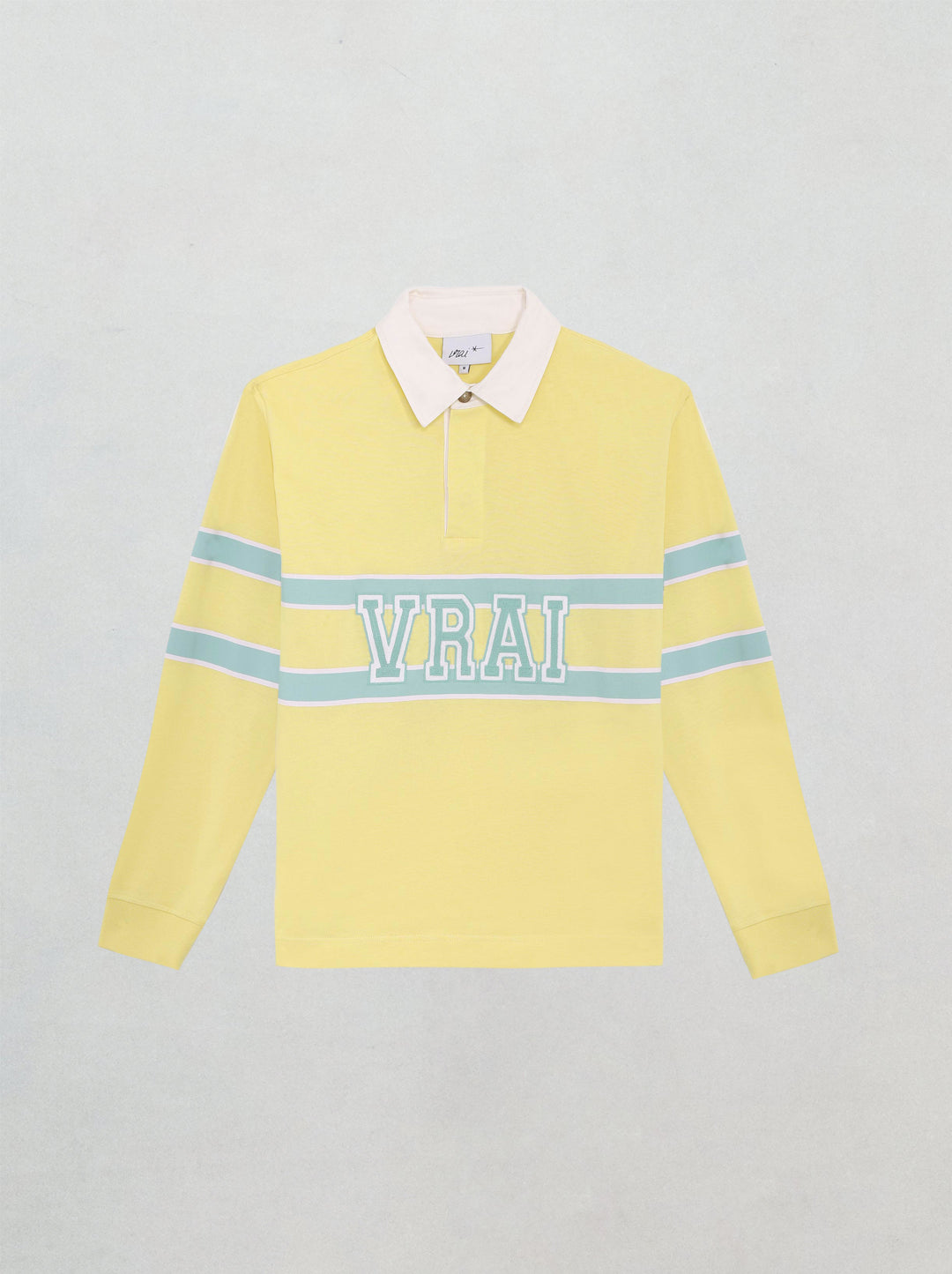 Polo brodé jaune Vrai Vianney 