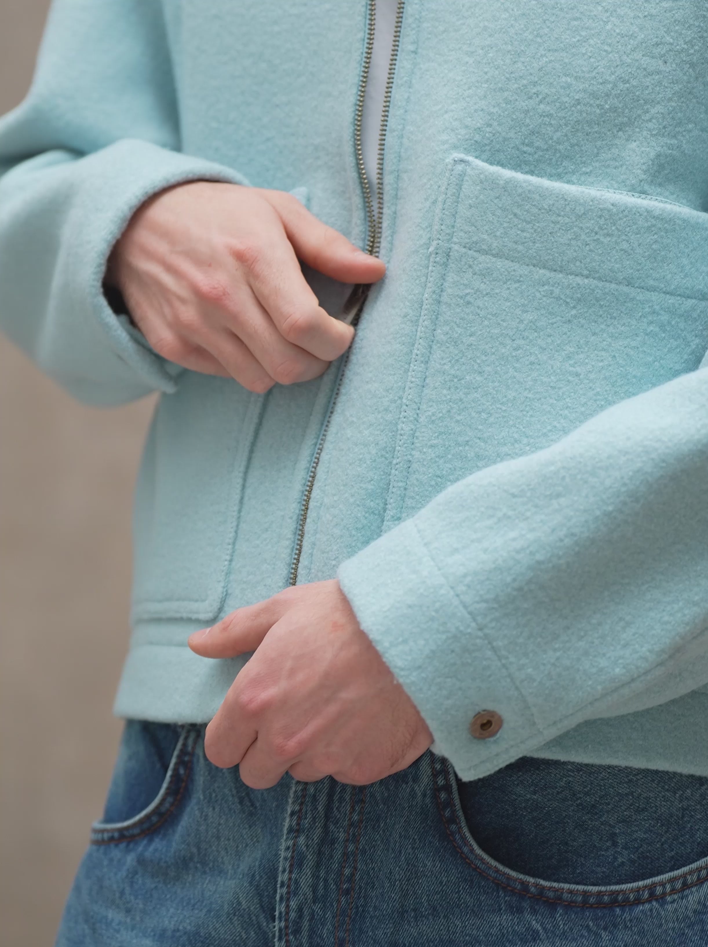 blouson unisexe Palette ciel