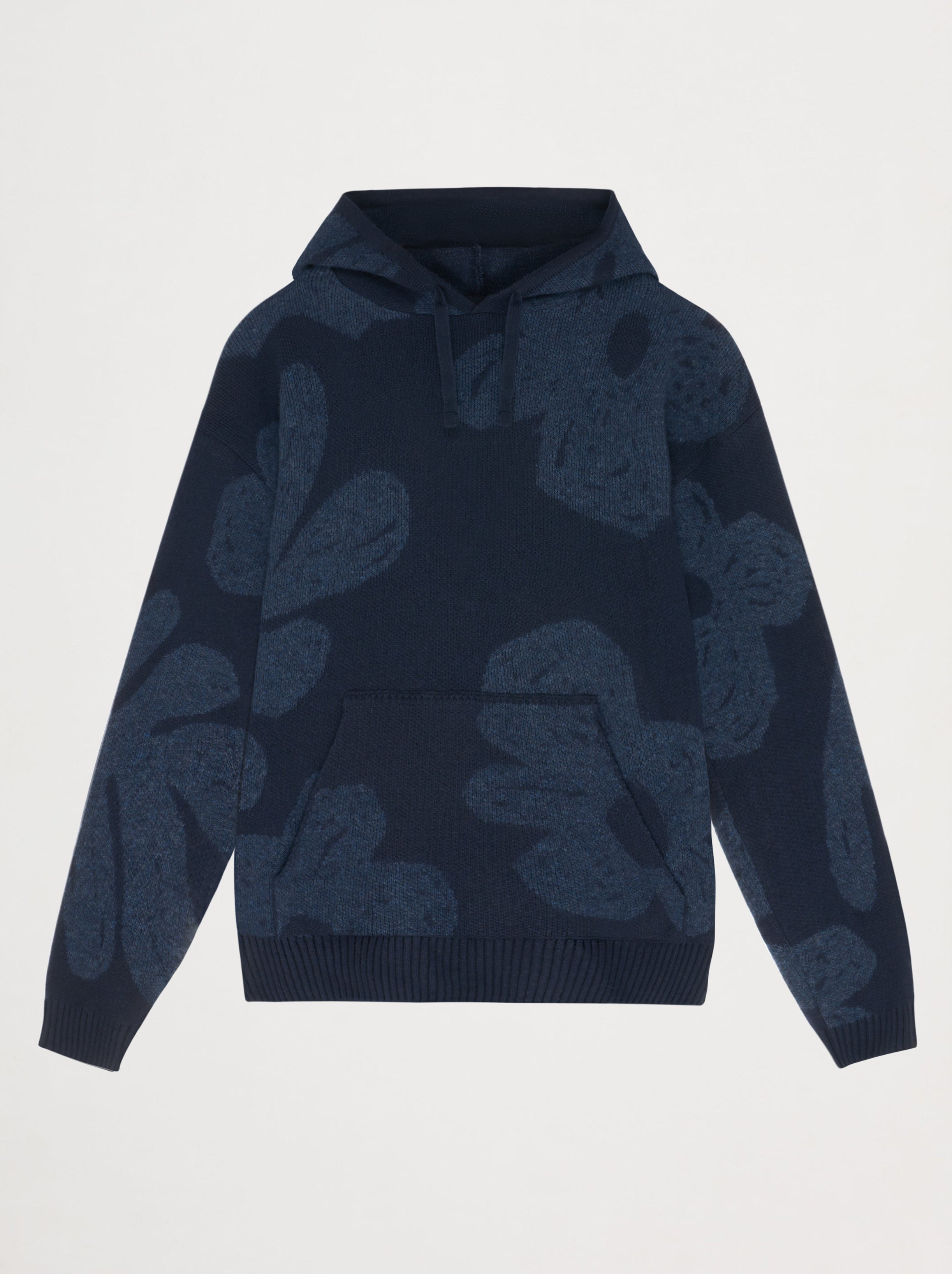 Sweat-shirt à capuche 10% Cachemire, 40% Laine