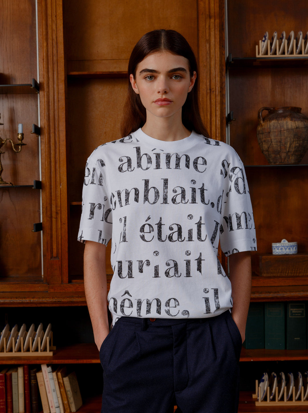 T-shirt unisexe LIVRE OUVERT