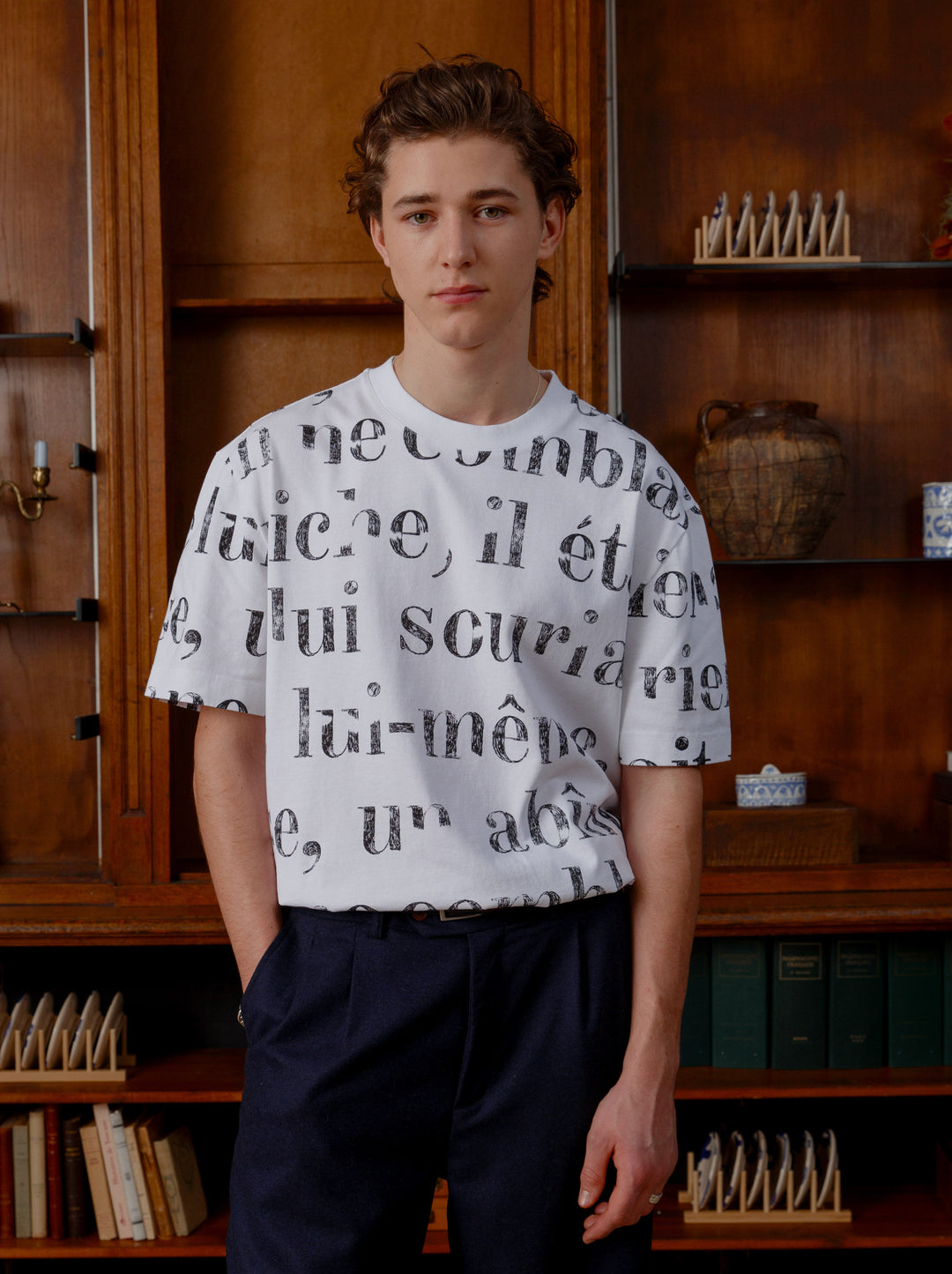 T-shirt unisexe LIVRE OUVERT