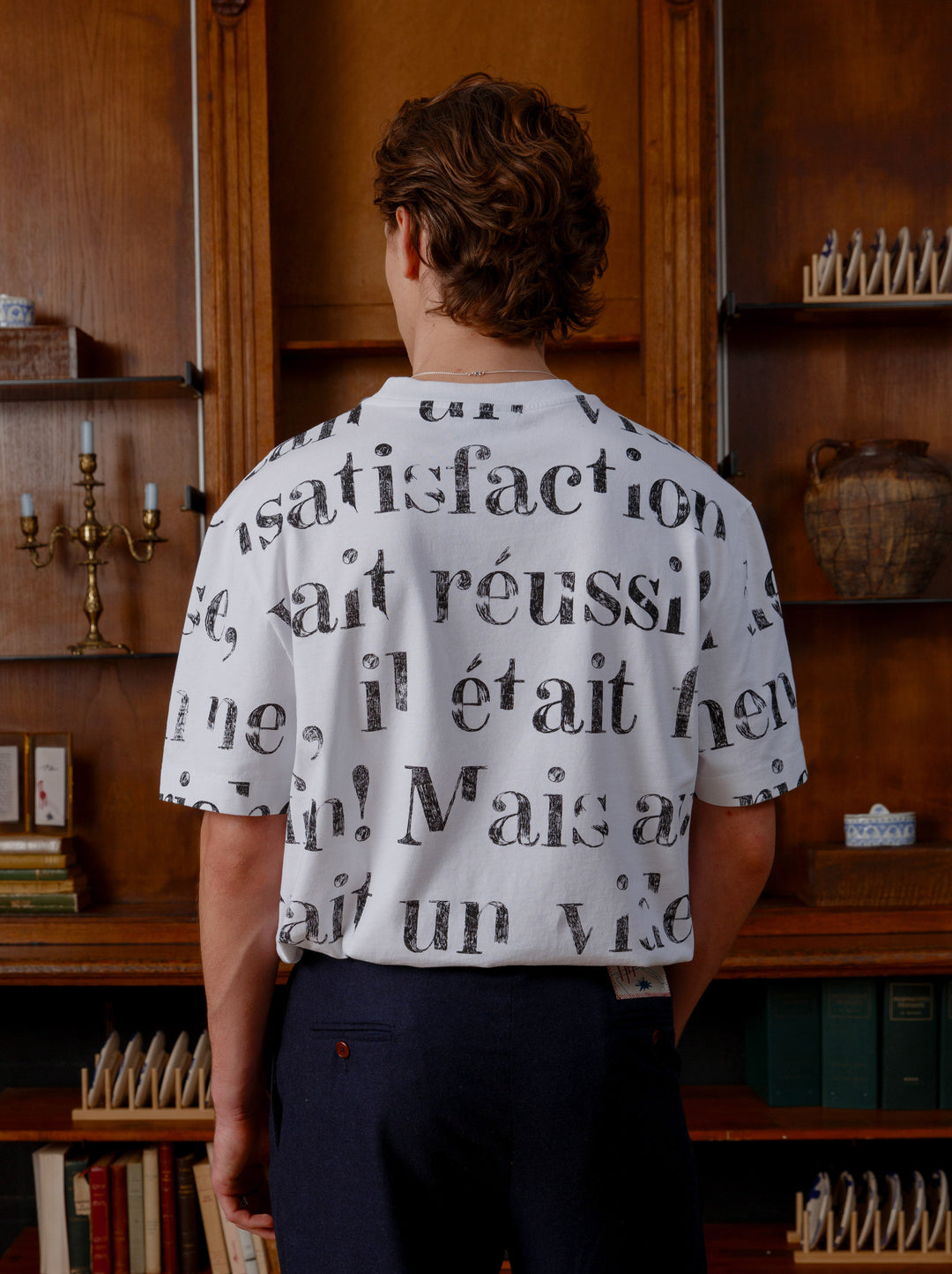 T-shirt unisexe LIVRE OUVERT