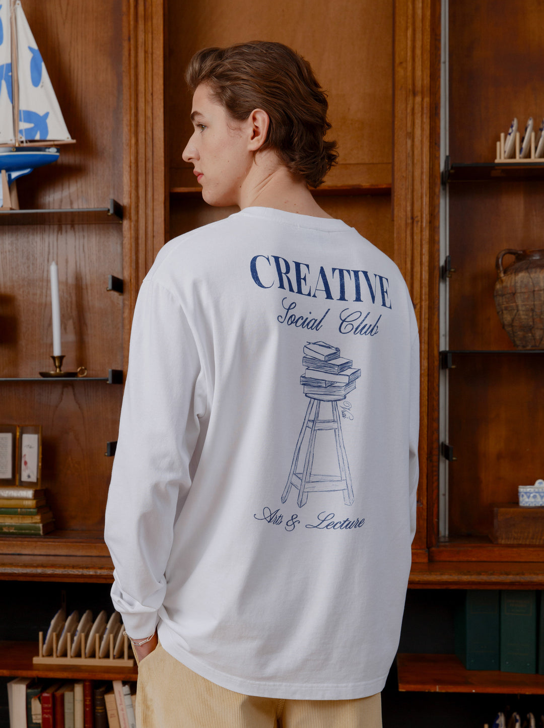 T-shirt unisexe manches longues ARTS & LECTURE