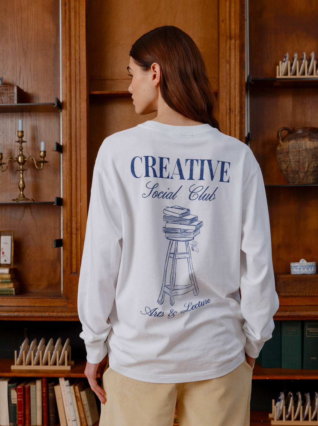 T-shirt unisexe manches longues ARTS & LECTURE