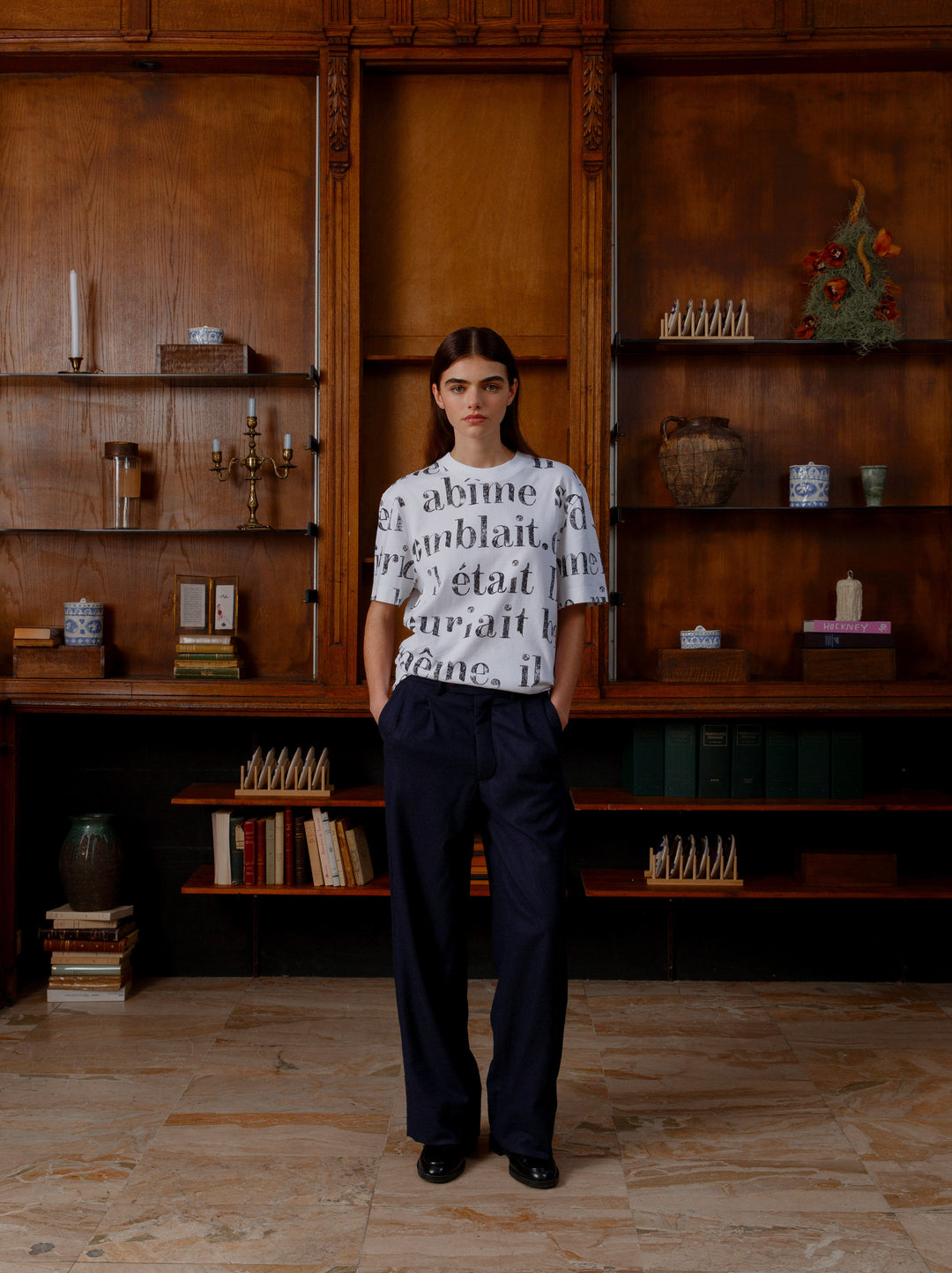 Pantalon droit unisexe PATCH CLUB