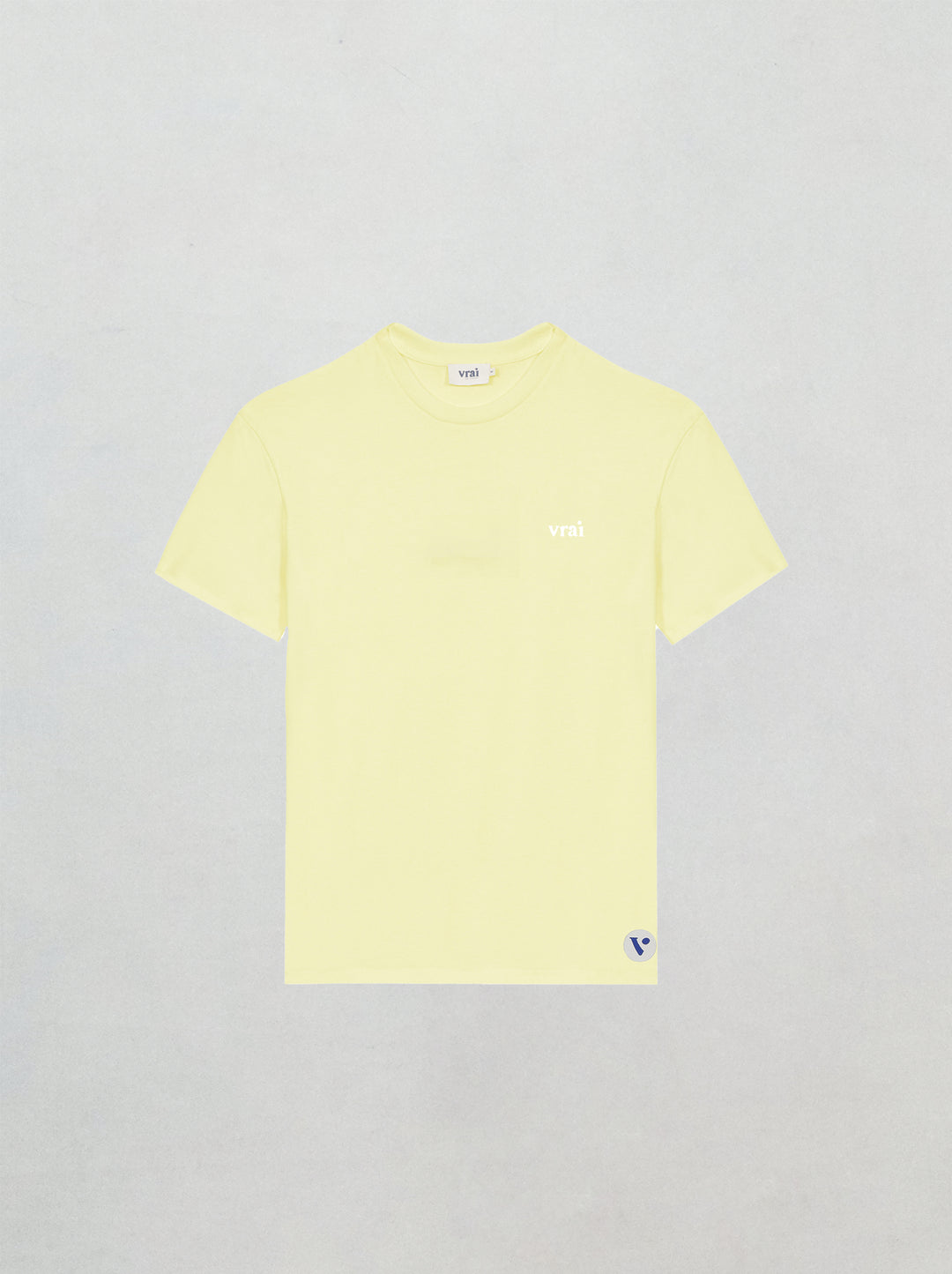 T-shirt VRAI VIANNEY JAUNE 