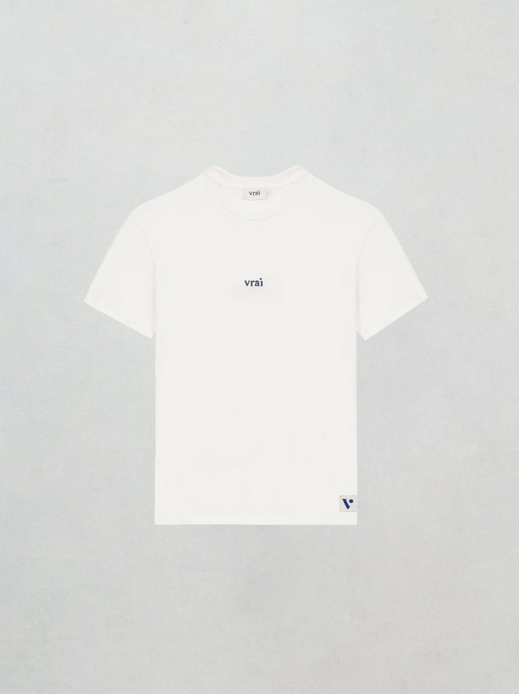 T-shirt VRAI VIANNEY BLANC