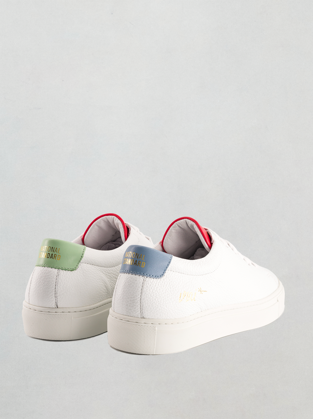 Sneakers corail blau vert  Vrai Vianney 